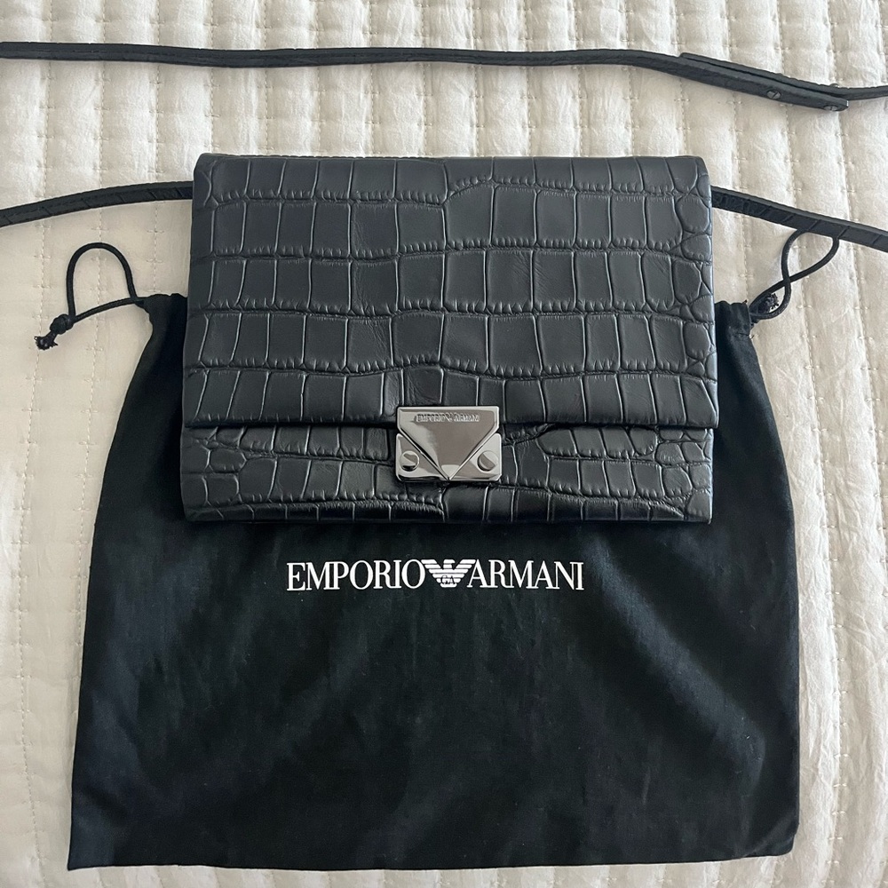 Emporio Armani Crossbody Bag/Clutch, NEW!